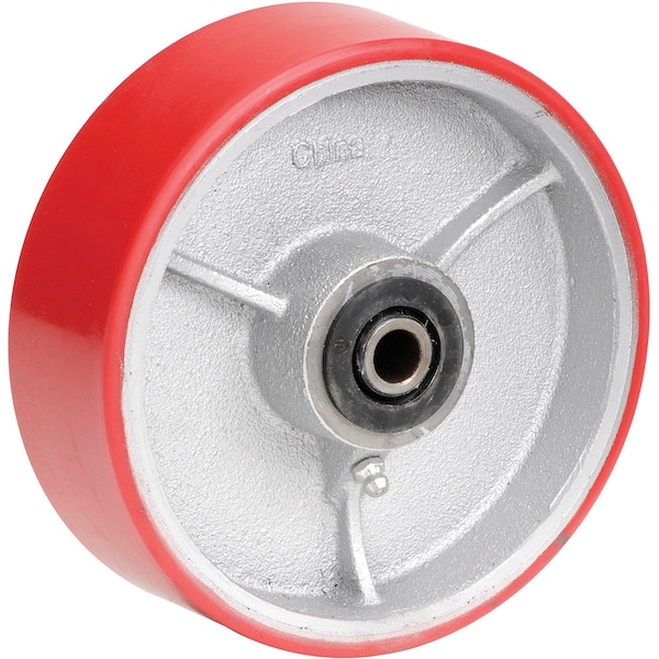 Casters, Wheels & Industrial Handling 6 x 2 Polyurethane Wheel, 3/4 Axle CW-620-PSRB - main
